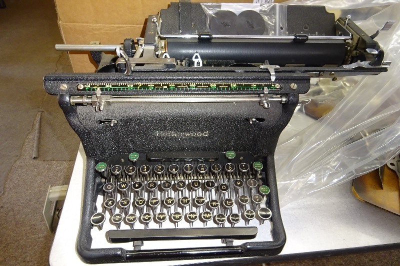 lot 155 image: Underwood typewriter