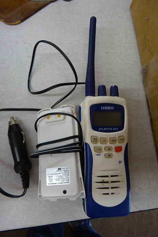 lot 157 image: Two way marine radio