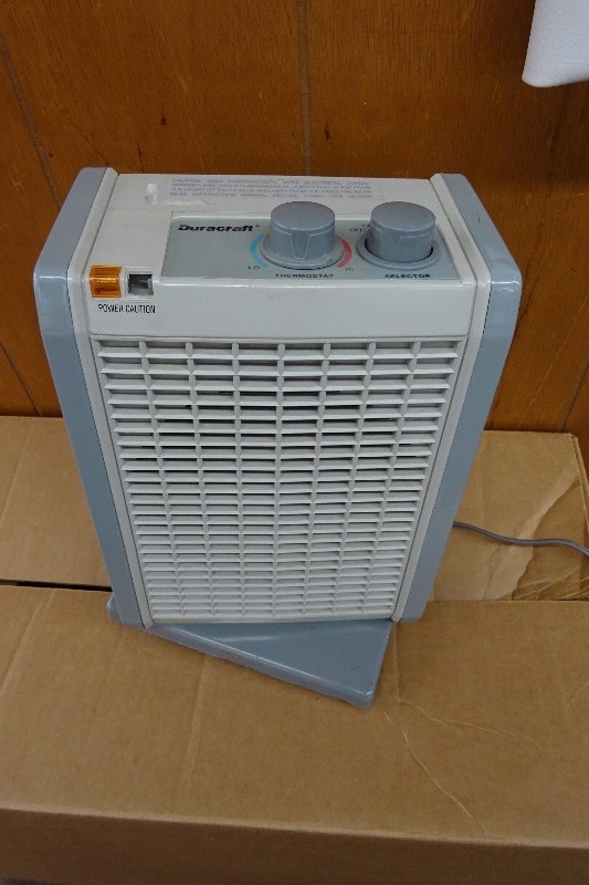 lot 159 image: Duracraft portable heater