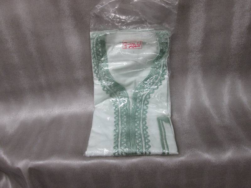 Light green Egyptian dress...