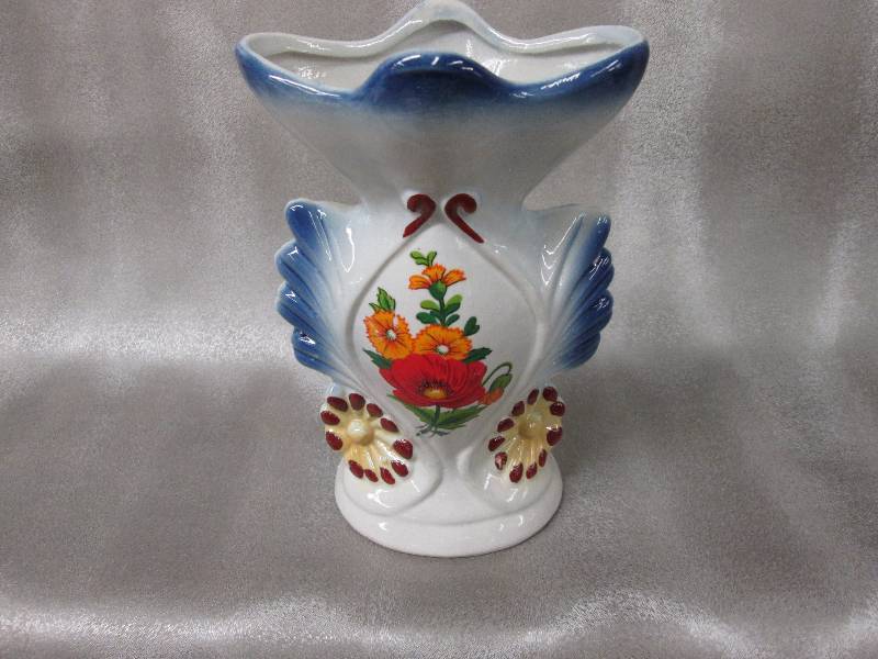 Flowered Vase Made in Brazil...