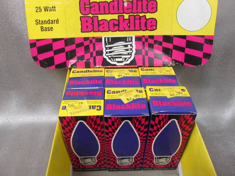 Lot of 6 Candlelite Blacklites...