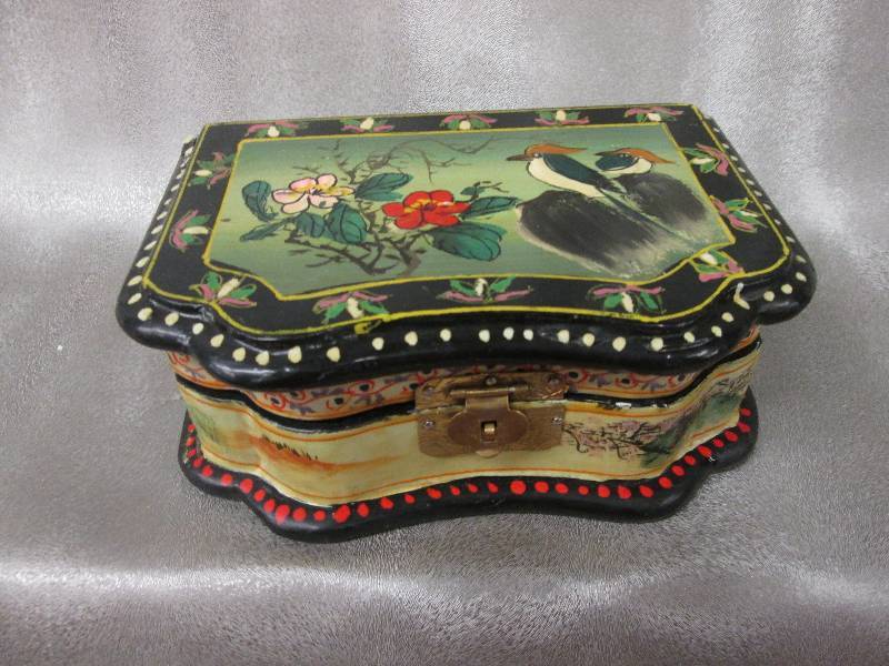 Ornate jewelry box 6x4 12 inch...