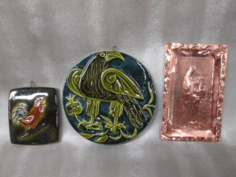 Lot of 3 dcor pieces...