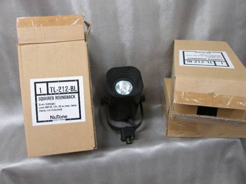 Lot of 3 NuTone Squared Roundback T...