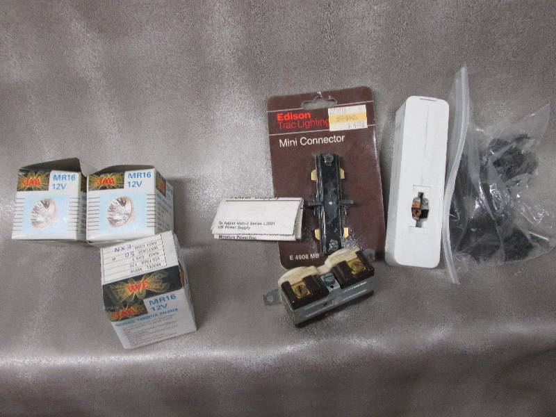Miniconnector, Lot of 3 12Vtunsten ...