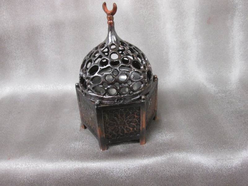 Dome shaped incense burner 6 12 in...