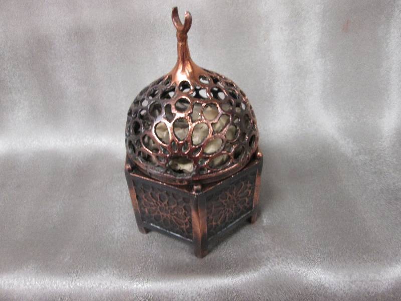 Dome shaped incense burner 6 12 in...