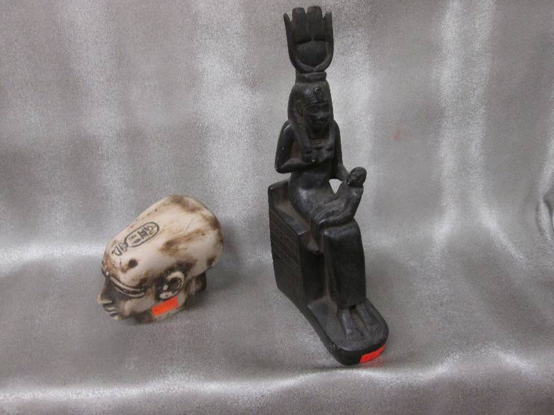 2 Egyptian Figurines...