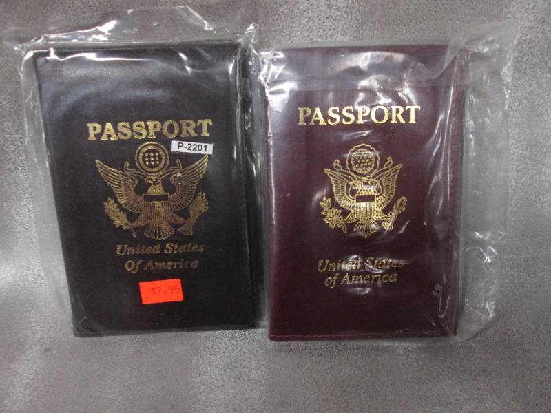 Lot of 2 Passport Holders...