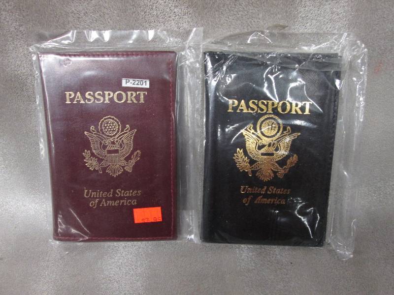 Lot of 2 Passport Holders...