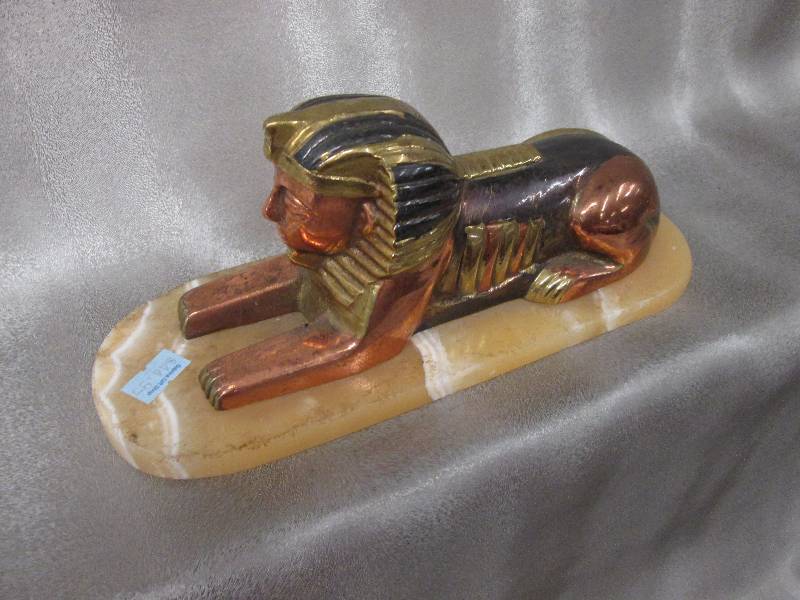 Brass Egyptian Figurine Made in Egy...