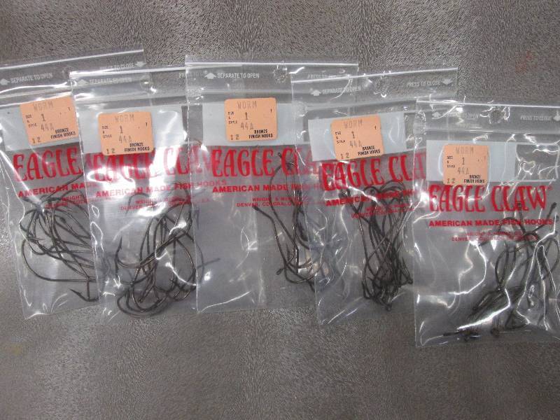 Lot of 5 Eagle Claw American Made F...