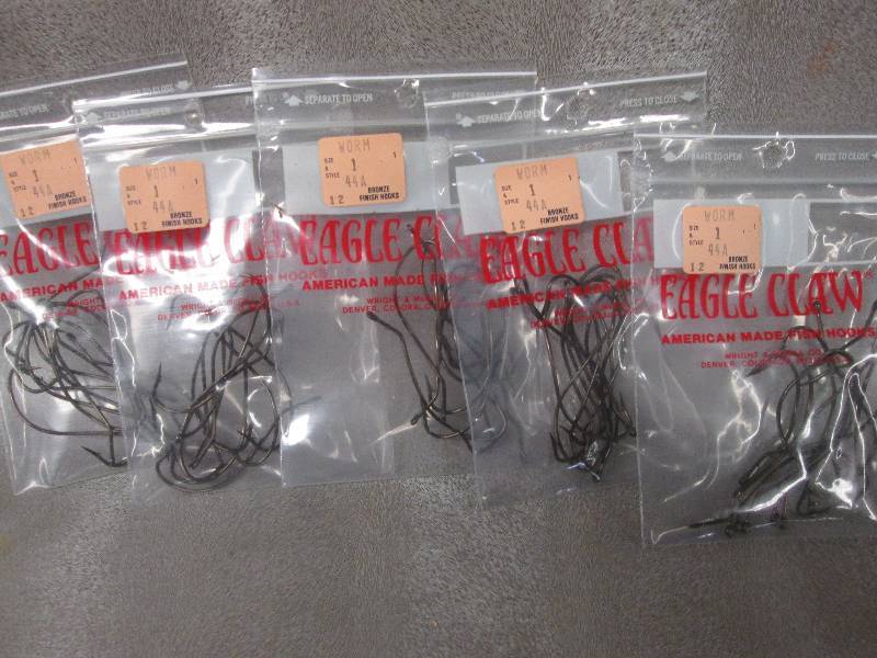 Lot of 5 Eagle Claw American Made F...
