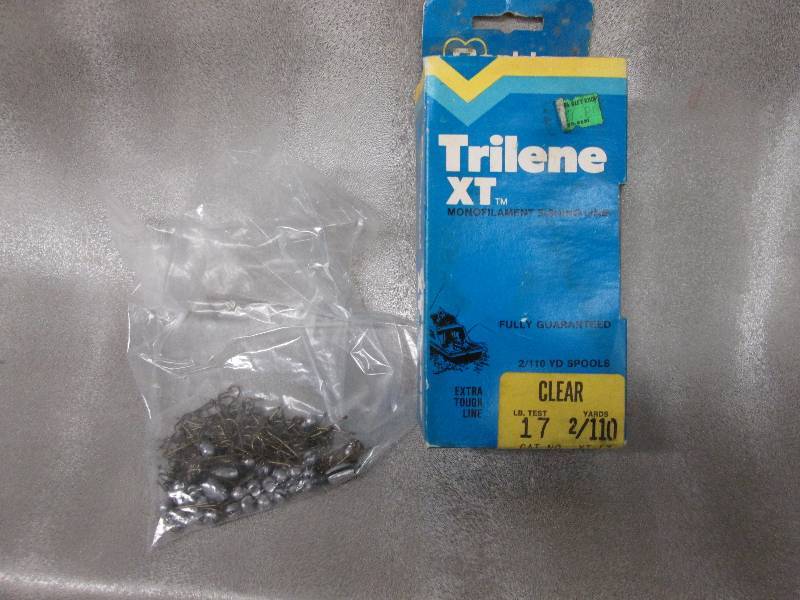Trilene 17 lb test monofilament fis...