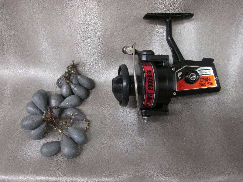 Omni 2000-036 Reel, Large sinkers...