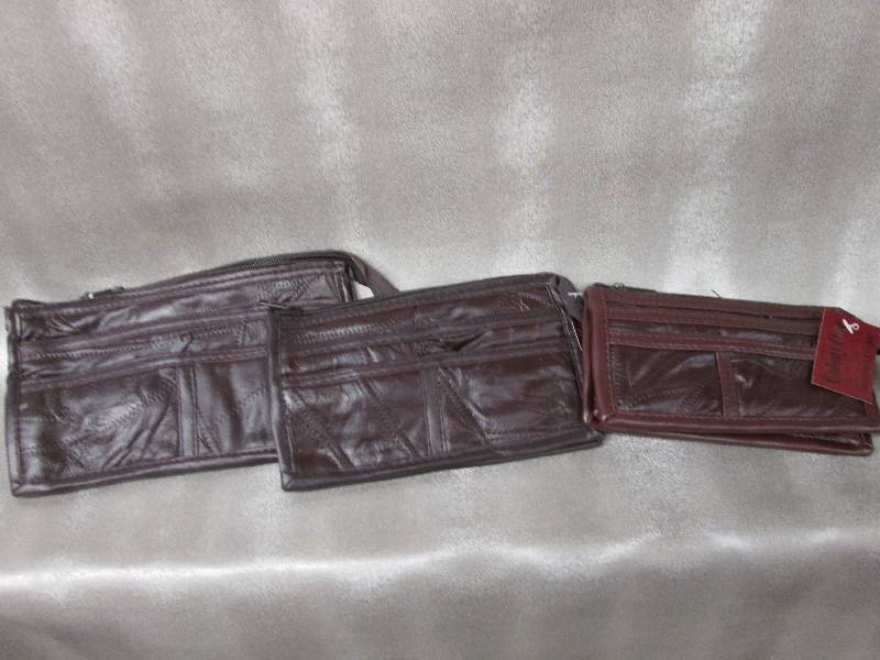 Colony One Brown Leather wallets p...