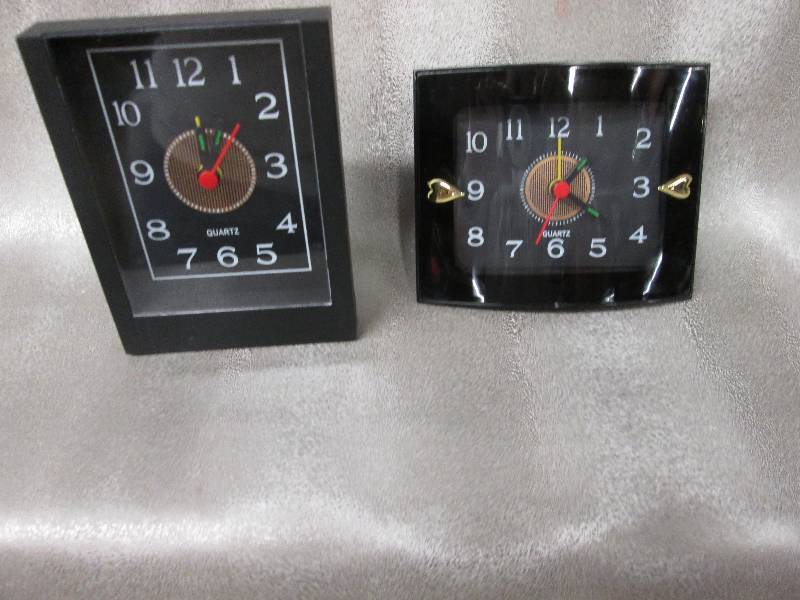 Lot of 2 Quartz Alarm Clocks...