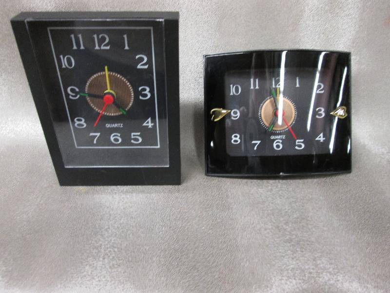 Lot of 2 Quartz Alarm Clocks...