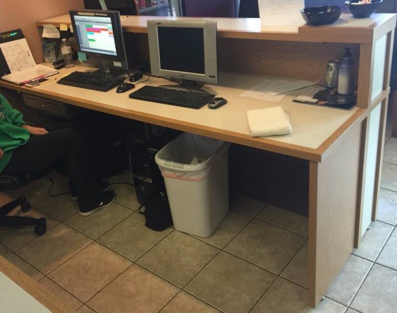 lot 12 image: Front Desk  Reception Desk