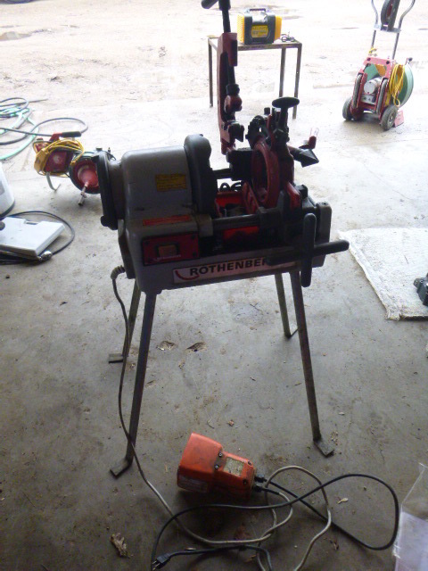 lot 10 image: Rothenberger Pipe ThreaderCutter