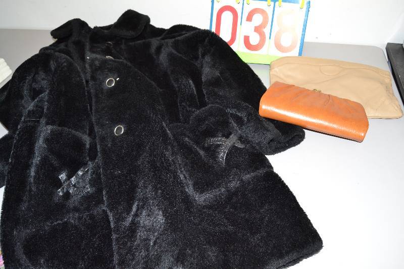 Coat and purses
