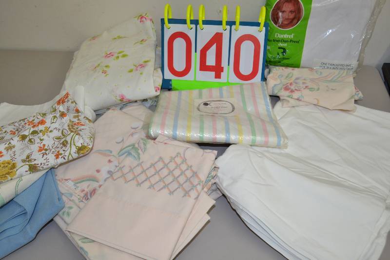 Sheets and pillowcases
