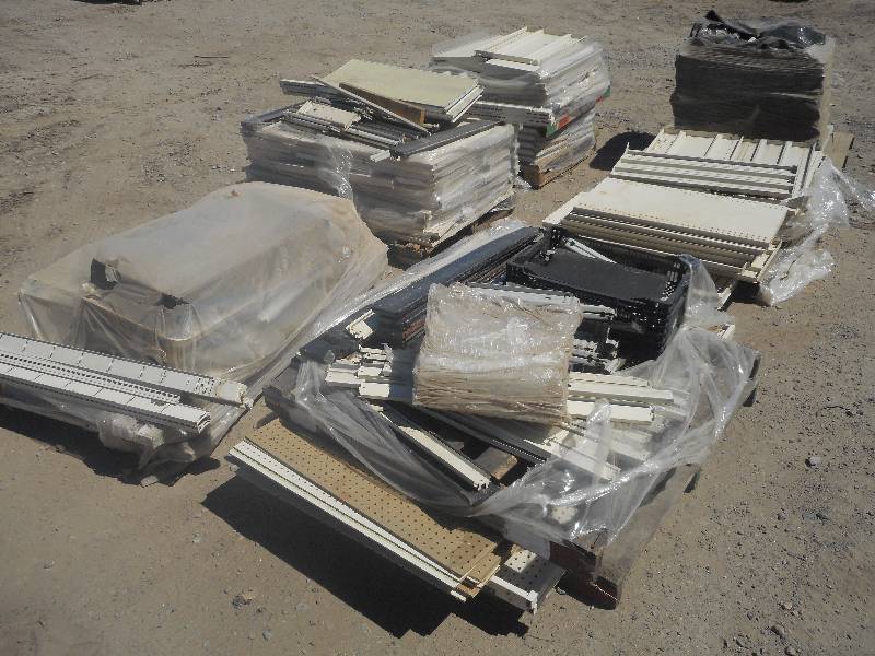 (6) Pallet Lot Of Commercial Steel ...