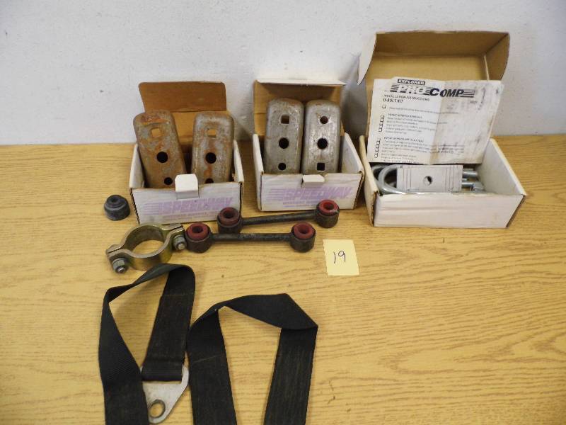 Axel Spring Pads, U-bolt Kit