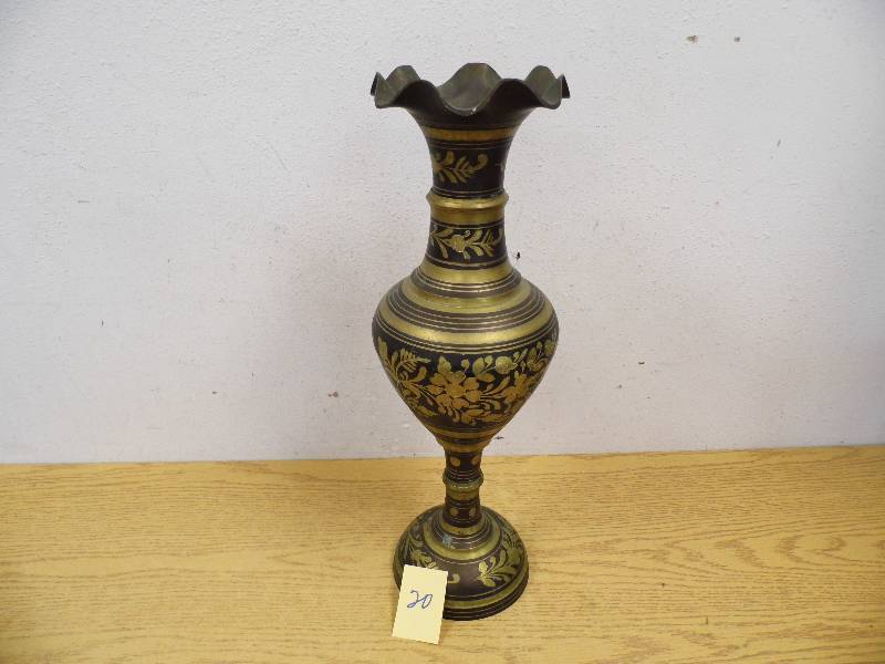 Chokin Metal Vase