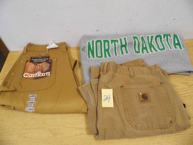 Carharts, UND Sweats, Wolf Throw