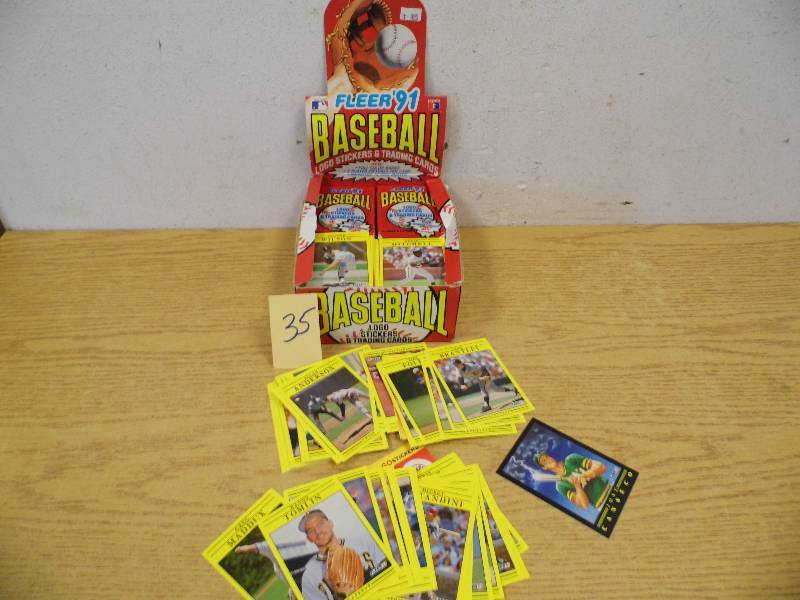 Fleer 91 Baseball Cards