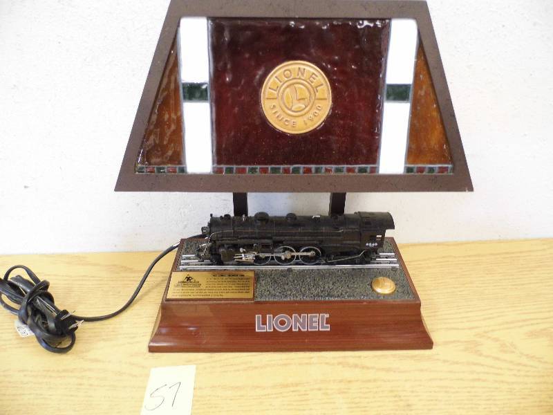 Lionel Train Lamp