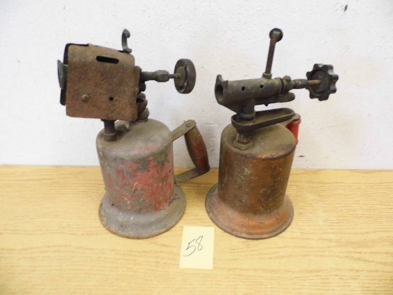 2 Antique Torches