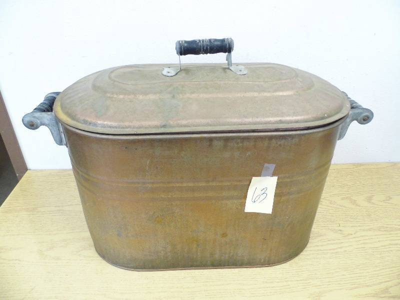 Copper Boiler w Lid