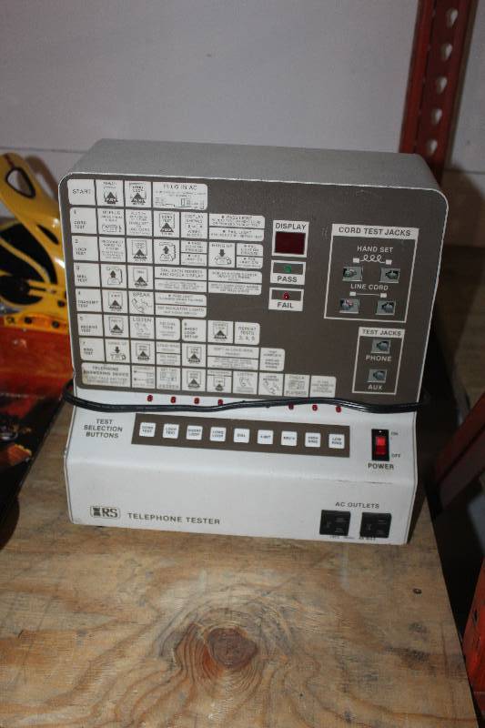 lot 28 image: RS Telephone Tester