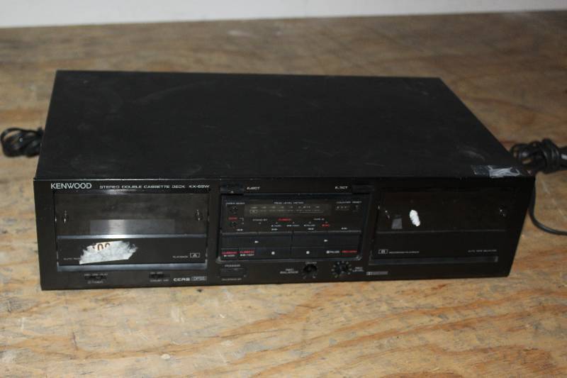 lot 5 image: Kenwood Stereo Cassette Deck
