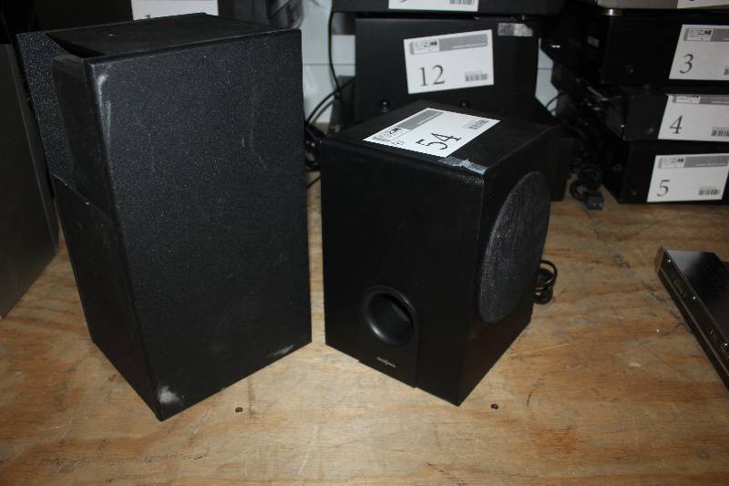 lot 54 image: Lot of (2) Bose Acoustimass 3 Series III Speaker System
