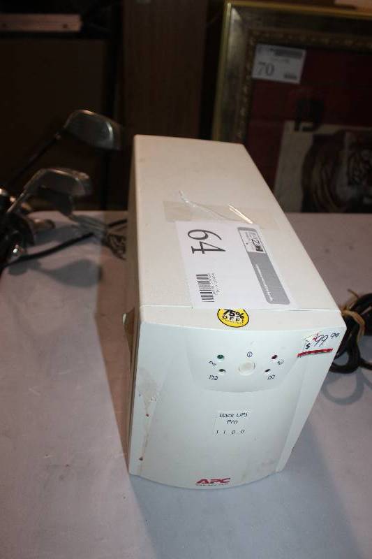 lot 64 image: Back-UPS Pro 1100