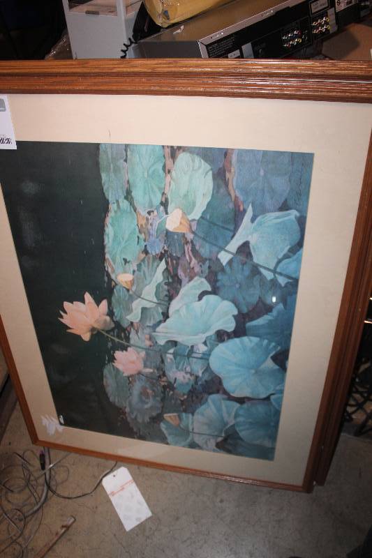lot 76 image: CE Hail Signed Framed Wall Art