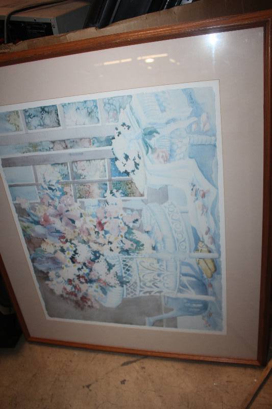 lot 74 image: Edrie Signed Framed Wall Art