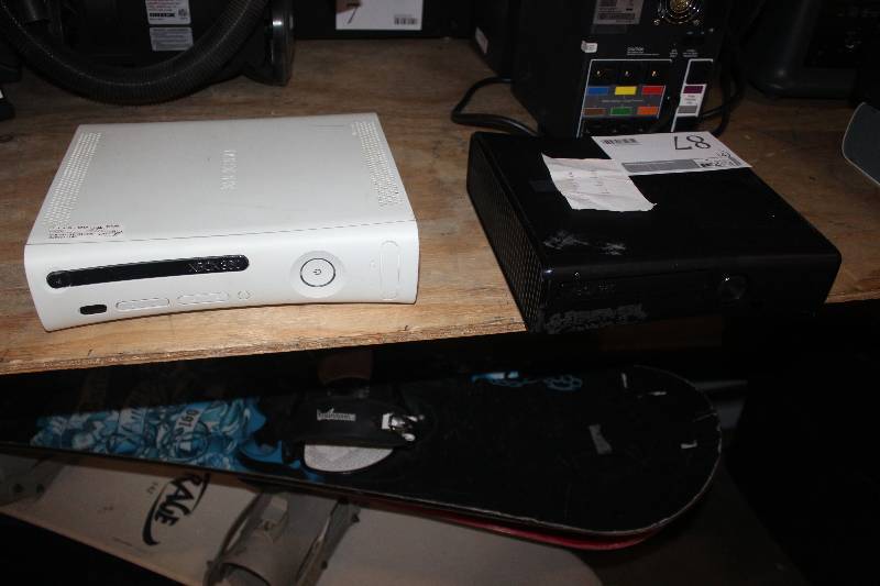 lot 87 image: Lot of (2) Xbox Game Consoles