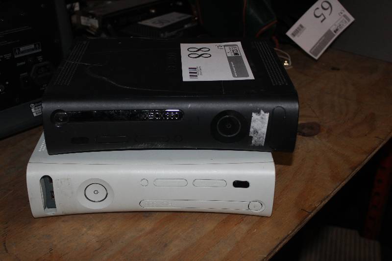lot 88 image: Lot of (2) Xbox Game Consoles