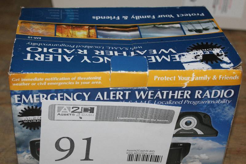 lot 91 image: Alert Works Emergency Alert Weather Radio