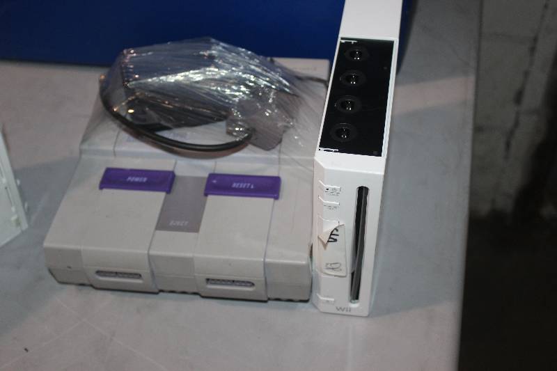 lot 149 image: Lot of (2) Game Consoles Including 1) Wii AND 1) Nintendo
