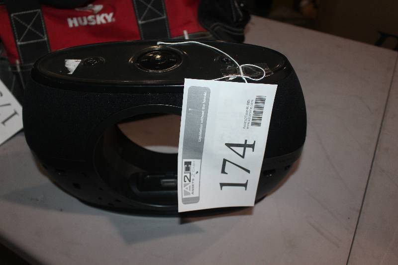 lot 174 image: The Sharper Image Speaker System Dock for iPhoneiPod (rotating)