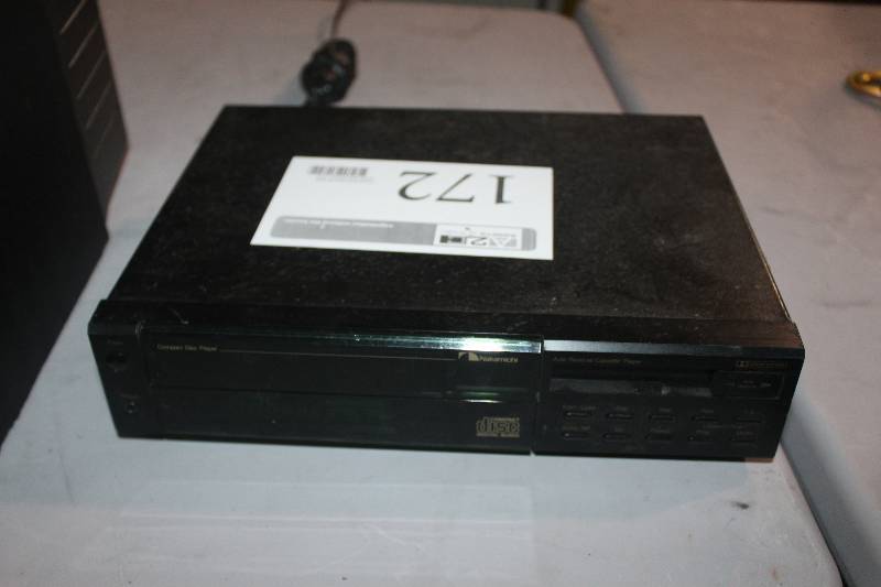 lot 172 image: Nakamichi CP-1 CDCassette Combination Player