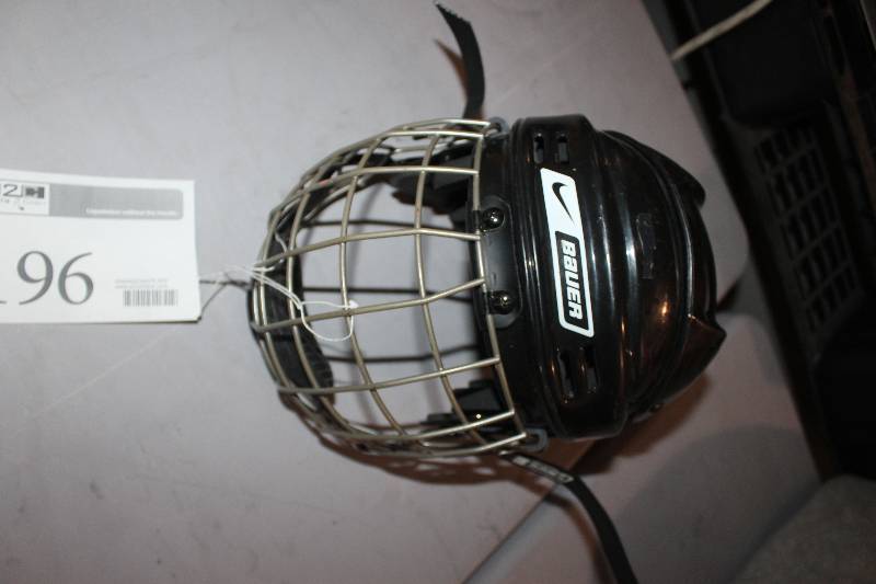 lot 196 image: Bauer Hockey Helmet