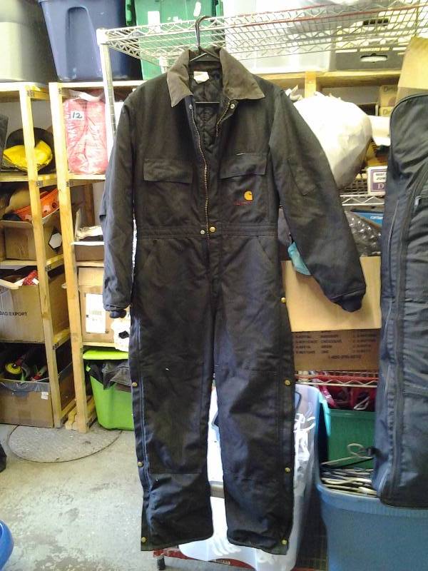 lot 56 image: Carhartt Insulated Coveralls (Size 38R)