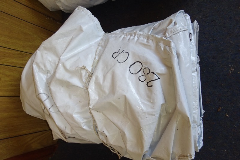 Transhield boat cover